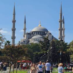 Blue Mosque at a distance