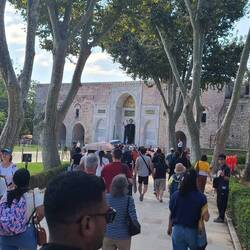 The grounds of the Topkapi Palace
