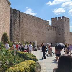 old wall around the Palace