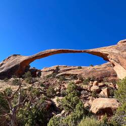 Landscape Arch again in the morning