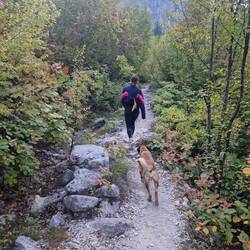 Unsere Wanderbegleitung für ca 1,5 Std :)