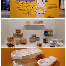 Soderausstellung "Klo & Co." - Sanitärkeramik