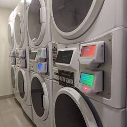 First off and a quick trip meant an empty laundry!