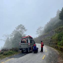 Reifenwechsel auf 2000m