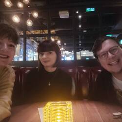 Sarah und die Palwitz - letzter Abend in Vancouver.