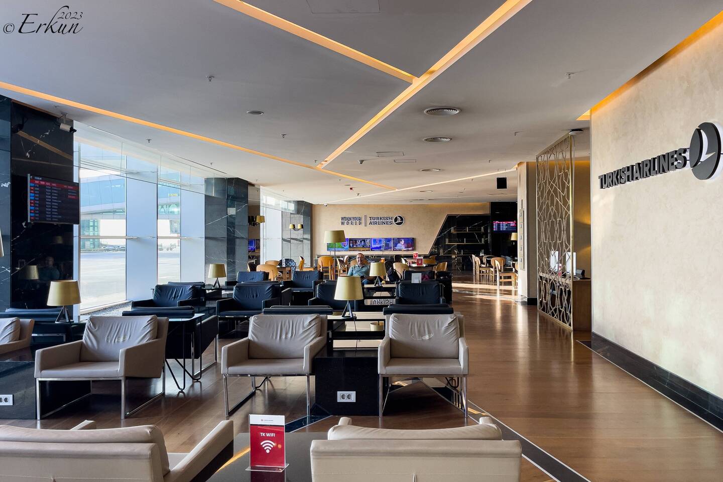 Welcome to the THY Business Lounge — ADB, İzmir.