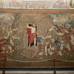 Painting representing Christs resurrection