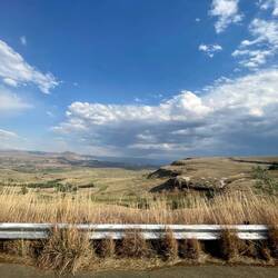 Blick auf Lesotho