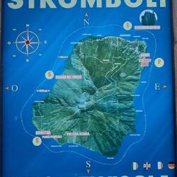 Map of Stromboli