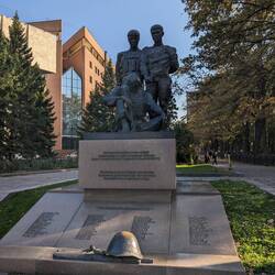 Memorial for the fallen Kazakhs in the war with Afghanistan