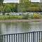 Blick vom Deutschen Eck auf unseren Stellplatz