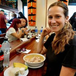 Ajiaco Suppe, kolumbianisches Nationalgericht