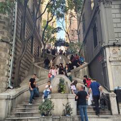 Built by a Jewish banker and philanthropist Abraham Salomon Camondo to improve access