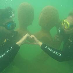 Liebe auch Unterwasser 🫶