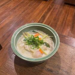 Tom Kha Kai (Coconut milk soup)