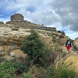 Dort saß der Philosoph