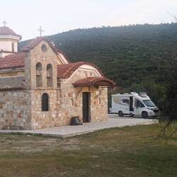 Unser heutiger Übernachtungsplatz