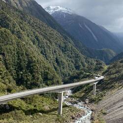 Otira Viaduct lookout - "deaths corner"