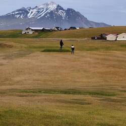 Golfplatz mit Aussicht
