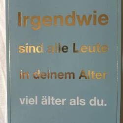 Die witzige Geburtstagskarte von René und Susanne