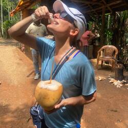 Kokosnussfleisch wie Litschi
