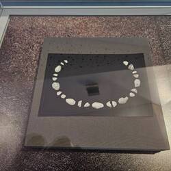 A 32,000 year old necklace. The oldest evidence of human ornamentation in Australia