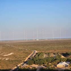 The submarine radio antennas