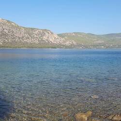 Der Vougliagmenisee bei Loutraki