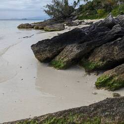 We needed to head inland at times to make our way around