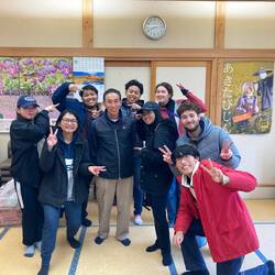 Die Gruppe und unser Gastvater