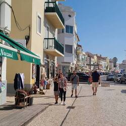 town of Nazare where we had lunch
