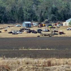 eine typische umgebung eines farmhauses