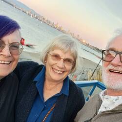 Easy meal at Jericho Bch boat club