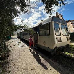 Mit dem Zug nach Calvi