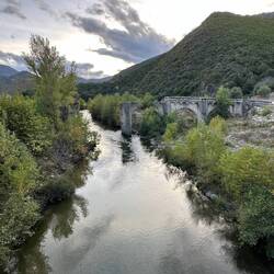 1769-diese Brücke ist historisch für den Verlust der Unabhängigkeit der Korsen