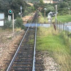Schön war es mal wieder mit dem Zug zu fahren