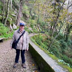 Walking up to the Moorish Castle