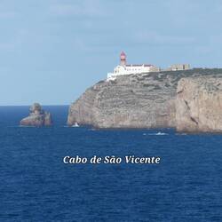 Ausblick von Sagres auf Portugal ganz unten.