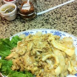 My go to kway teow kua kai at Sanam Luang Restaurant in Thai Town.
