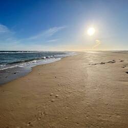 Strand an Dirks Joggingrunde