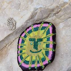 Paulina wollte ja etwas schönes, was ich auf dem Weg finde...