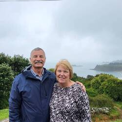 Auckland is somewhere in the background!