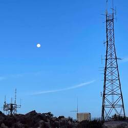 Telecommuting tower on Mt Owen