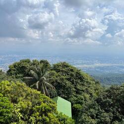 Aussicht zurück auf Chiang Mai