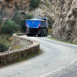 ...hier wurde es eng. Heike hat es geregelt