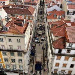 Views from the elevator