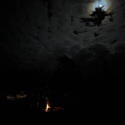 Abschiedsparty am Lagerfeuer