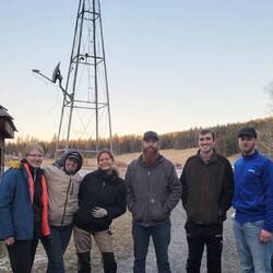 Unsere Gruppe als ich gegangen bin