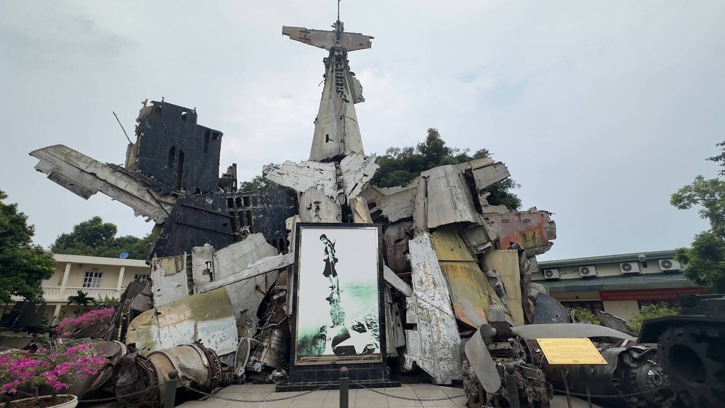 Schauriges Mahnmal für einen sinnlosen Krieg