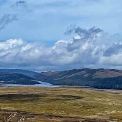 Looking from lookout on Black Bluff Range